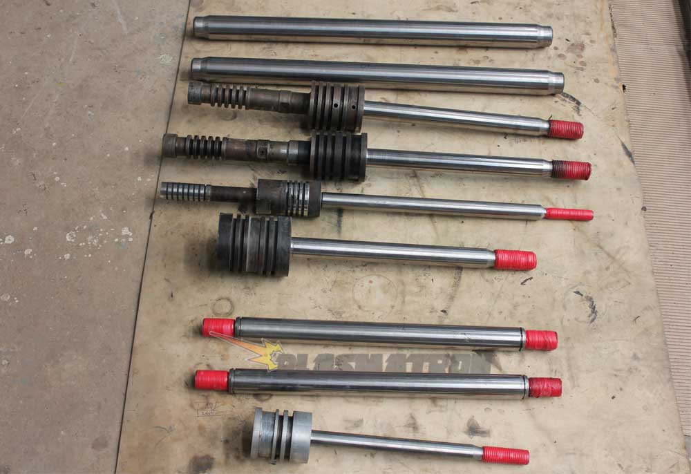 PIC DC09 coated piston rods
